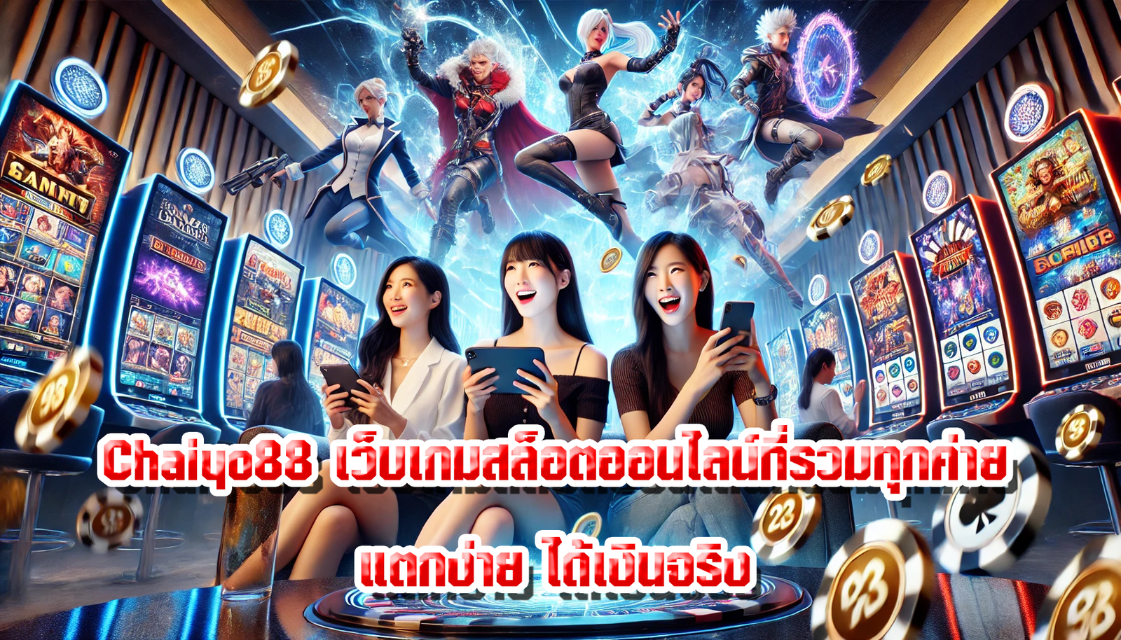 Chaiyo88 เว็บเกมสล็อตออนไลน์ที่รวมทุกค่าย แตกง่าย ได้เงินจริง