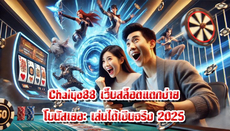 Chaiyo88 เว็บสล็อตแตกง่าย โบนัสเยอะ เล่นได้เงินจริง 2025