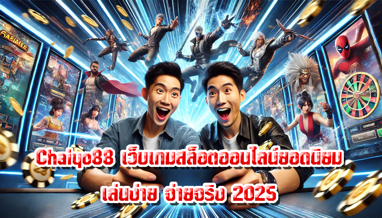 Chaiyo88 เว็บเกมสล็อตออนไลน์ยอดนิยม เล่นง่าย จ่ายจริง 2025