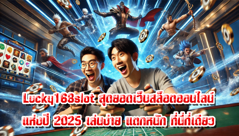 Lucky168slot สุดยอดเว็บสล็อตออนไลน์แห่งปี 2025 เล่นง่าย แตกหนัก ที่นี่ที่เดียว