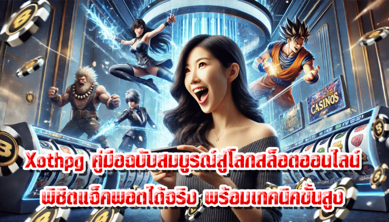 Xothpg คู่มือฉบับสมบูรณ์สู่โลกสล็อตออนไลน์ พิชิตแจ็คพอตได้จริง พร้อมเทคนิคขั้นสูง